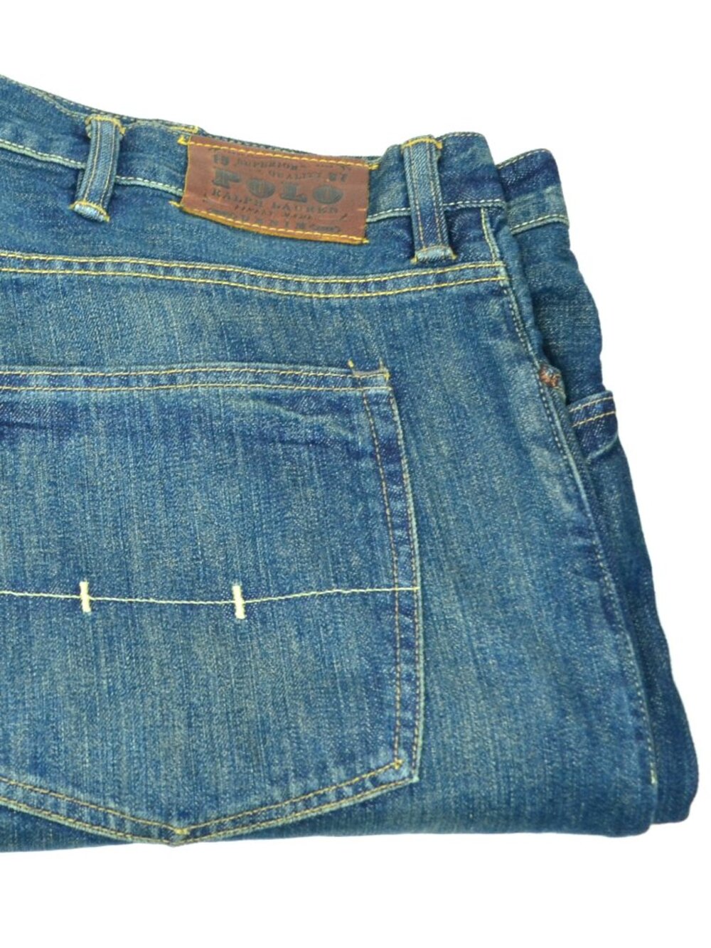 Polo Ralph Lauren Classic Fit Men's Size W48 L30 Blue Straight Denim Jeans